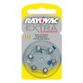 Ref. piles rayovac extra advanced - phonak - taille 10 
